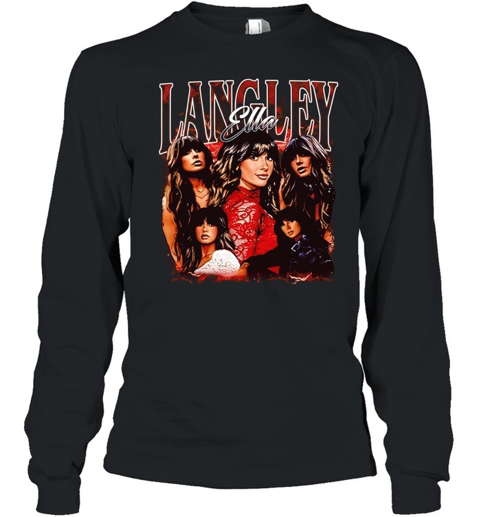 Ella Langley 90s bootleg vintage Long Sleeve Tee