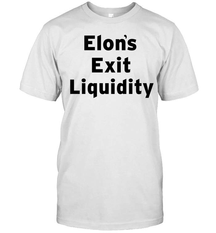 Elon exit liquidity Unisex T-Shirt