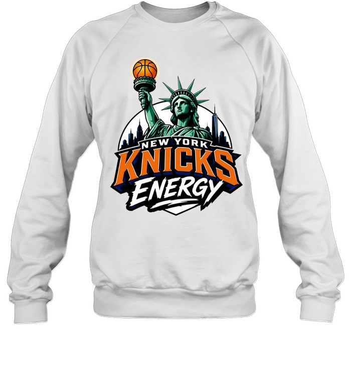 Energy Statue of Liberty Basketball Skyline Finals 2026 Sweatshirt