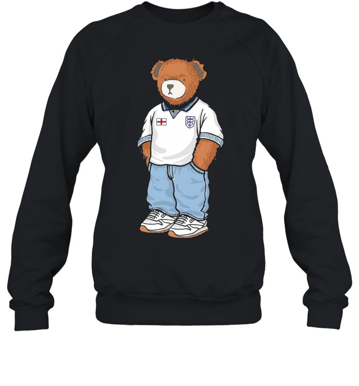 England ’90 Pickles Teddy Bear Three Lions Sweatshirt