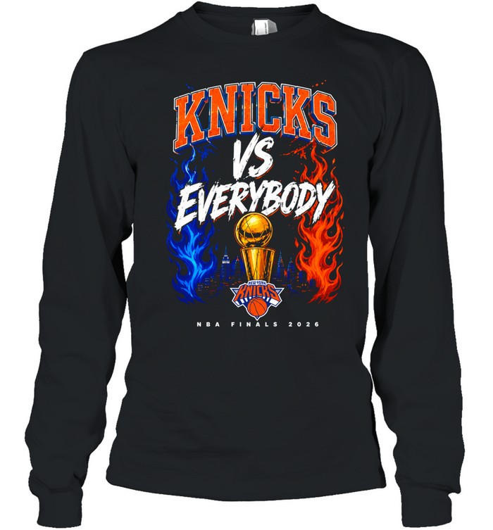Everybody Fire Trophy Vintage Finals 2026 Long Sleeve Tee