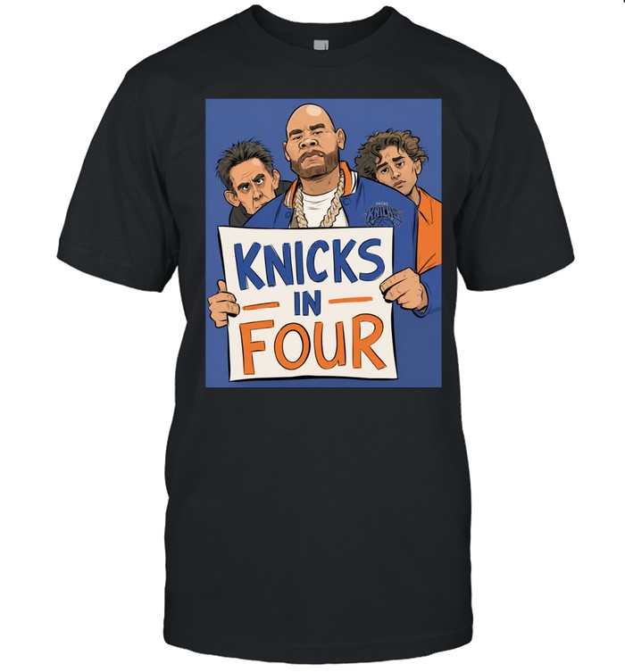 Fat Joe Knicks In Four Caricature Cartoon Fan Unisex T-Shirt
