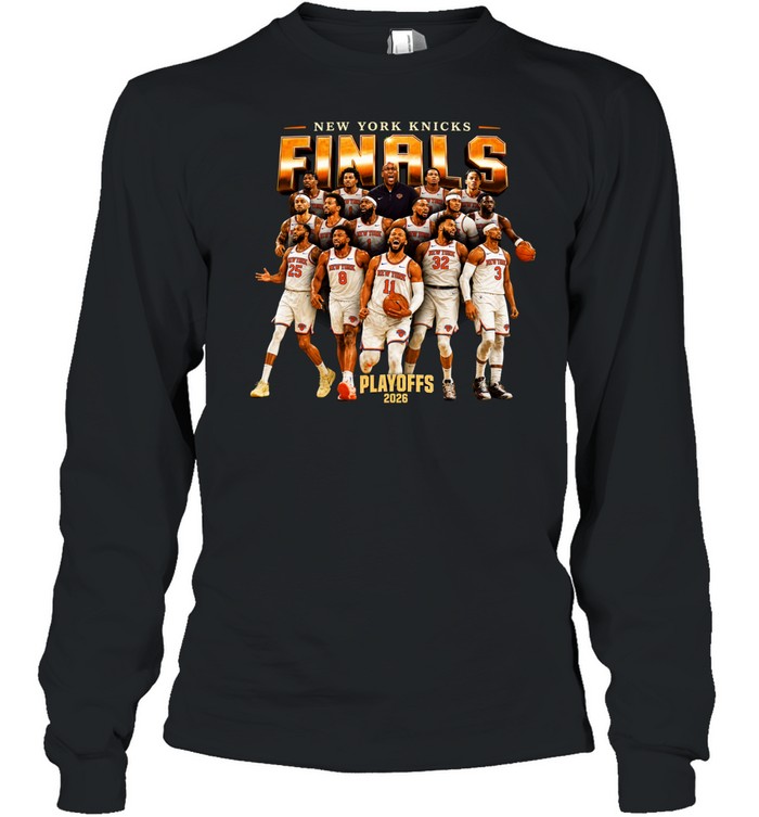 Finals 2026 Playoffs Basketball Long Sleeve Tee