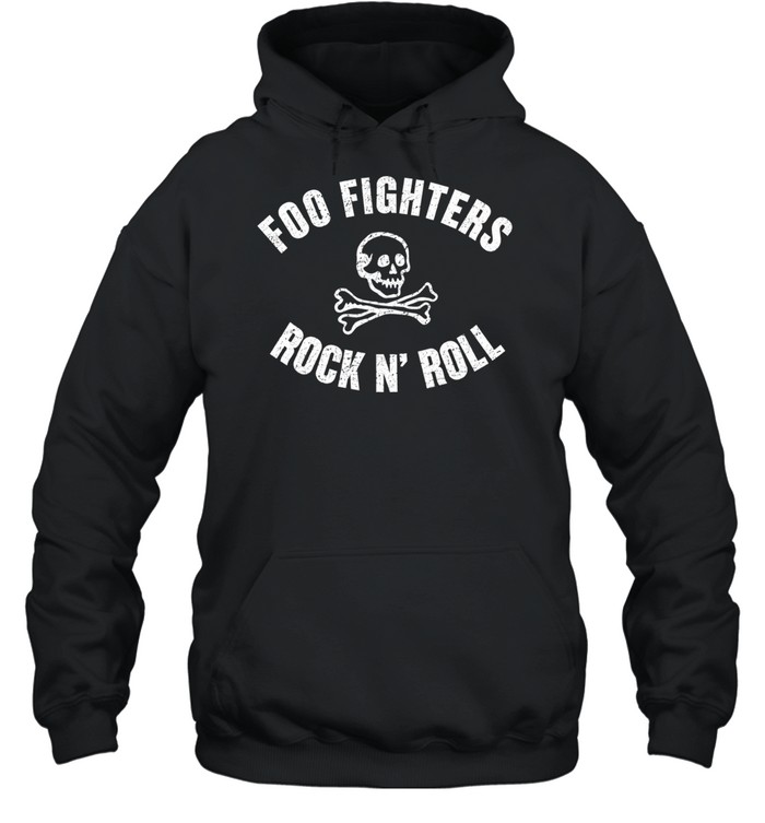 Foo Fighters Rock N' Skeleton Tour Dates Schedule Hoodie