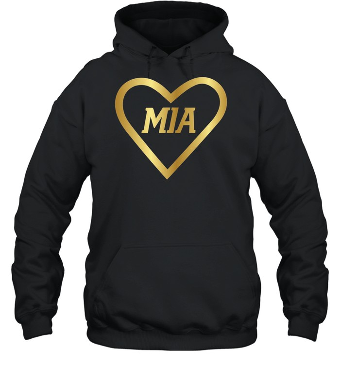 For Mia heart logo Hoodie