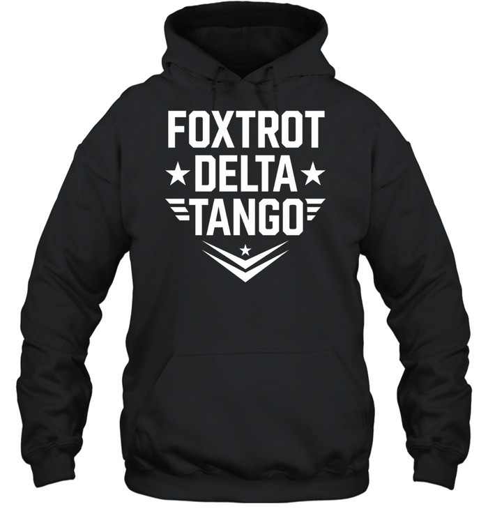 Foxtrot Delta Tango logo Hoodie