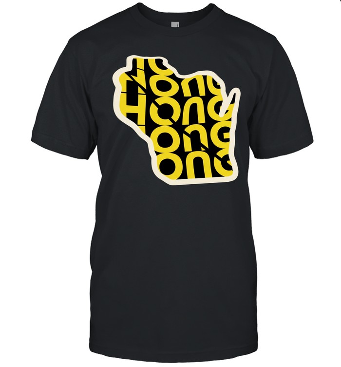 Francesca Hong Wisconsin State Map Unisex T-Shirt