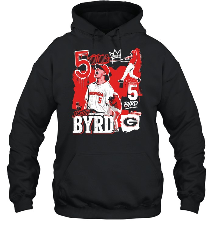Georgia Bulldogs Justin Byrd vintage Hoodie
