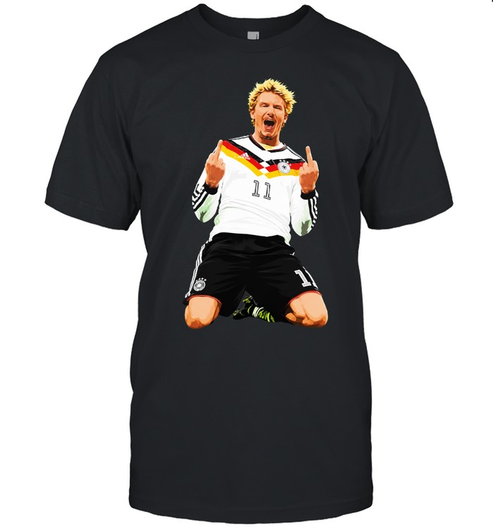 German Football The Middle Finger Gesture 1 Unisex T-Shirt