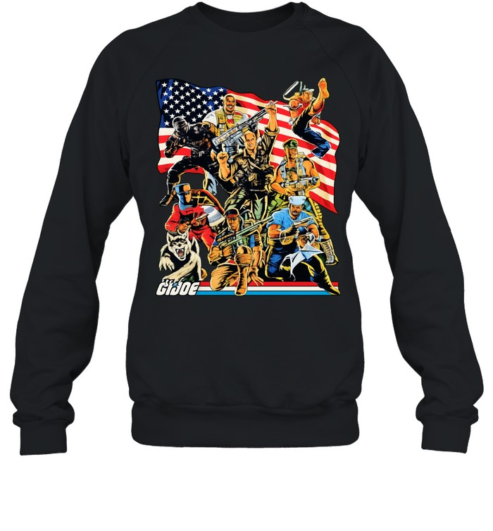 GI Joe American flag Sweatshirt