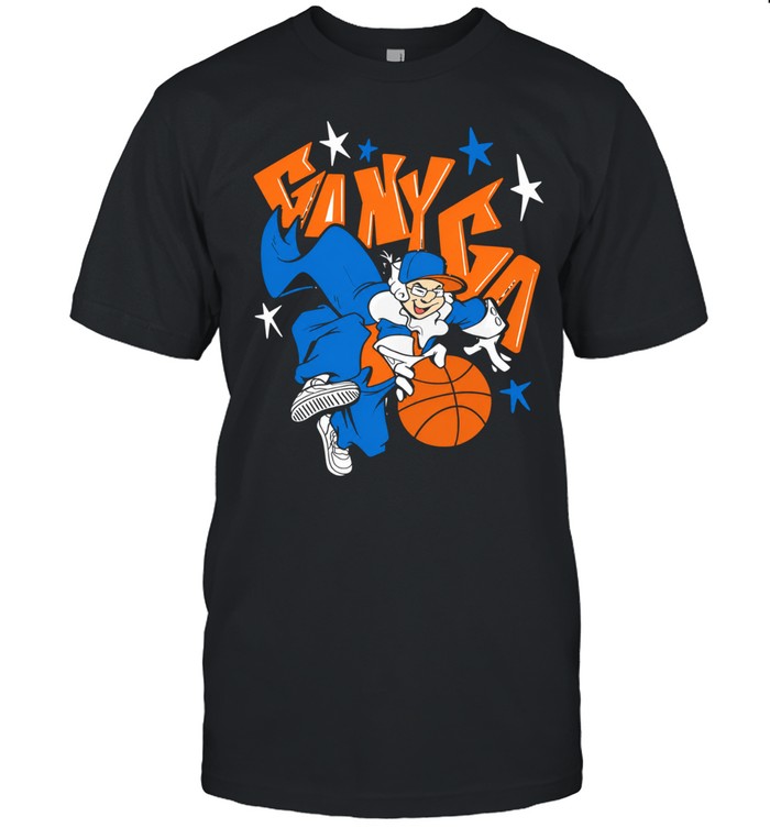 Go NY Go New York Knicks Mascot Cartoon Basketball Finals 2026 Unisex T-Shirt