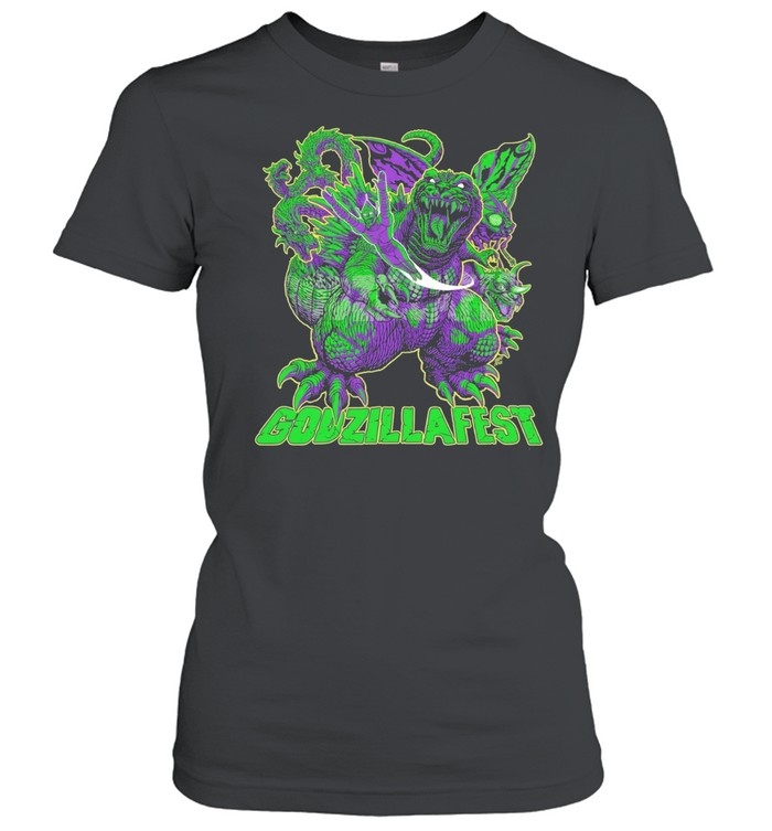Godzilla GODZILLAFEST kaiju monsters Women T-Shirt
