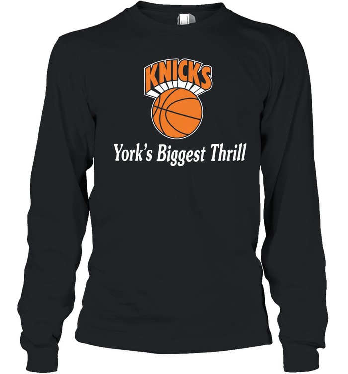 Hailey Bieber Knicks York’s Biggest Thrill Long Sleeve Tee