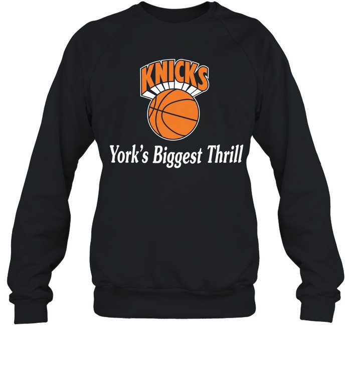 Hailey Bieber Knicks York’s Biggest Thrill Sweatshirt