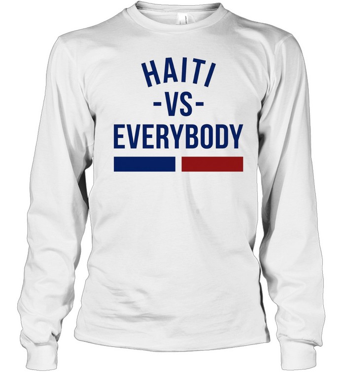 Haiti vs Everybody Haitian Flag Women T-Shirt