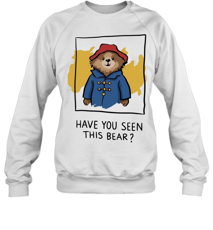 Have You Seen This Bear cartoon Sweatshirt