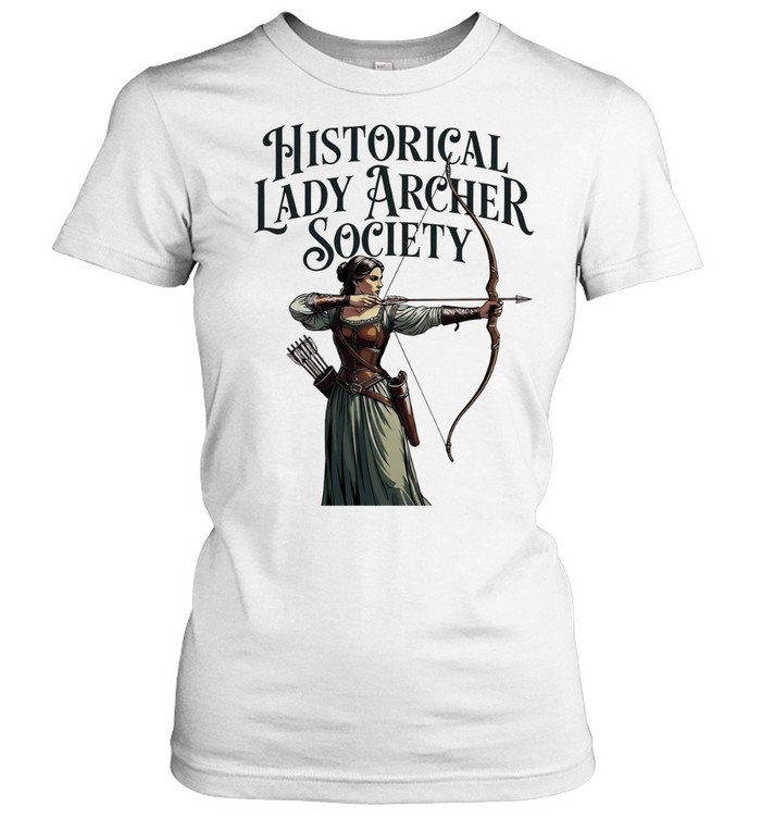 Historical lady archer society Women T-Shirt