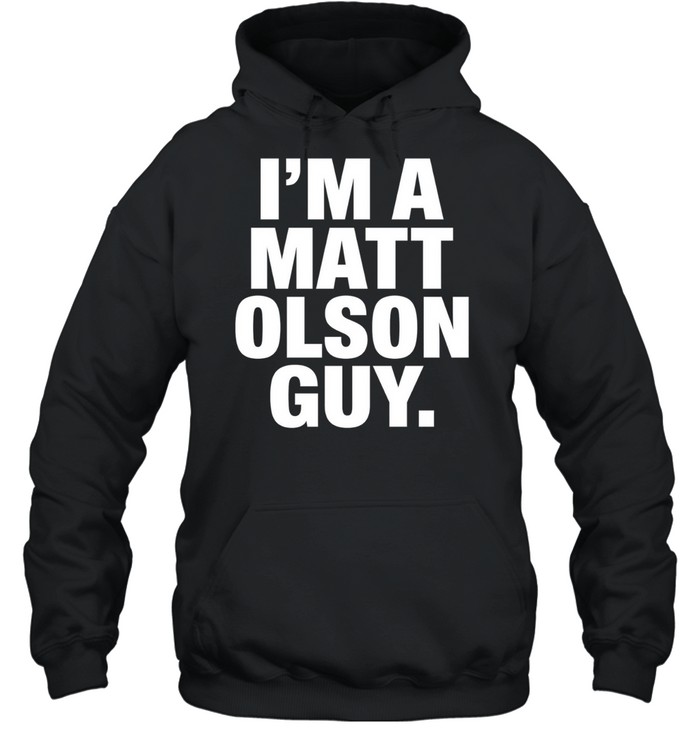 I am a Matt Olson guy Hoodie