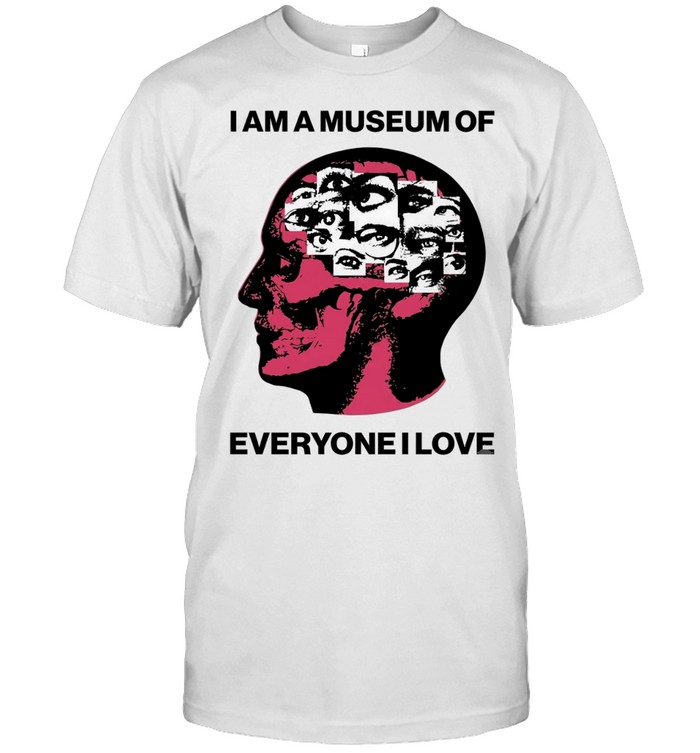I Am A Museum Of Everyone I Love Red Skull Human Anatomy Optical Eyes Unisex T-Shirt