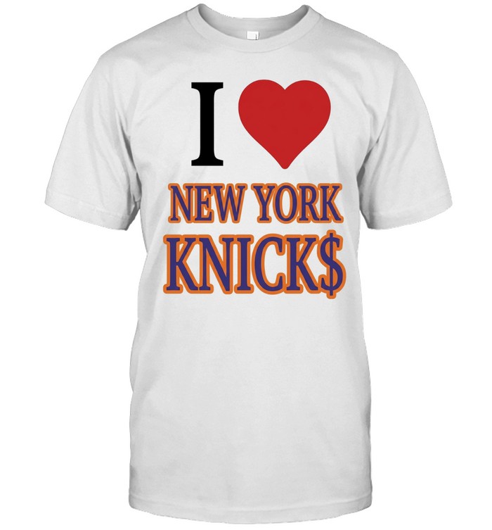 I Love New York Knicks Vintage Basketball Fan Unisex T-Shirt