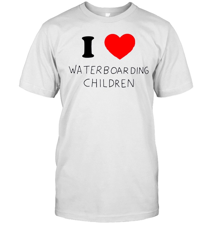 I love waterboarding children Unisex T-Shirt