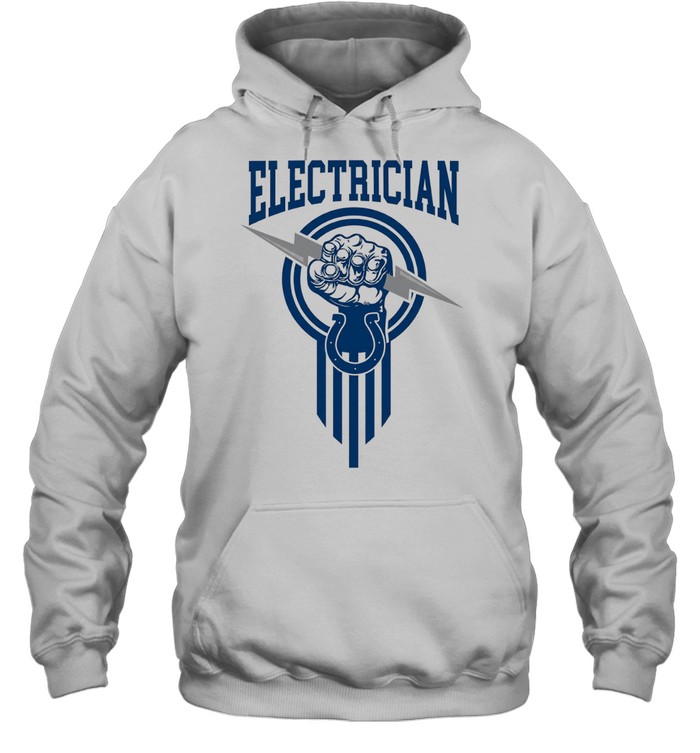 Indianapolis Colts x Electrician logo Hoodie