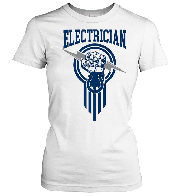 Indianapolis Colts x Electrician logo Women T-Shirt