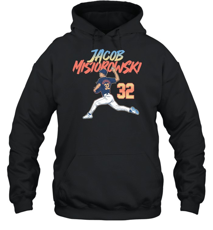 Jacob Misiorowski Milwaukee Brewers Ace Pose Number Hoodie