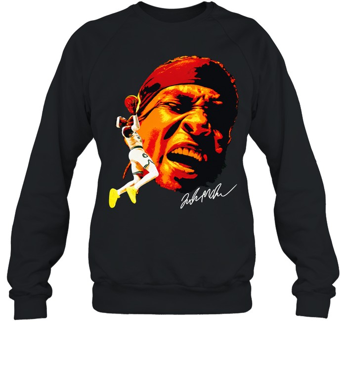Jaden Mcdaniels Big Head Minnesota Timberwolves Basketball Signature Sweatshirt