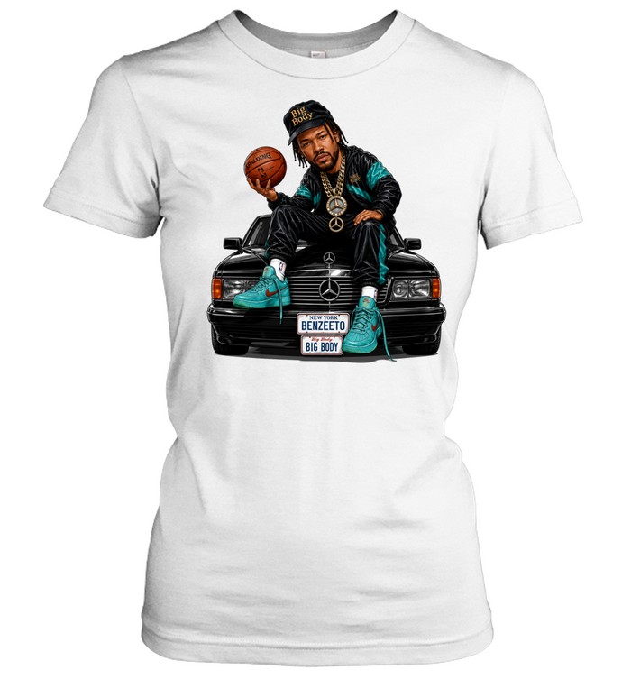 Jalen Brunson Big Body Benzeeto Mercedes Car Finals 2026 Women T-Shirt