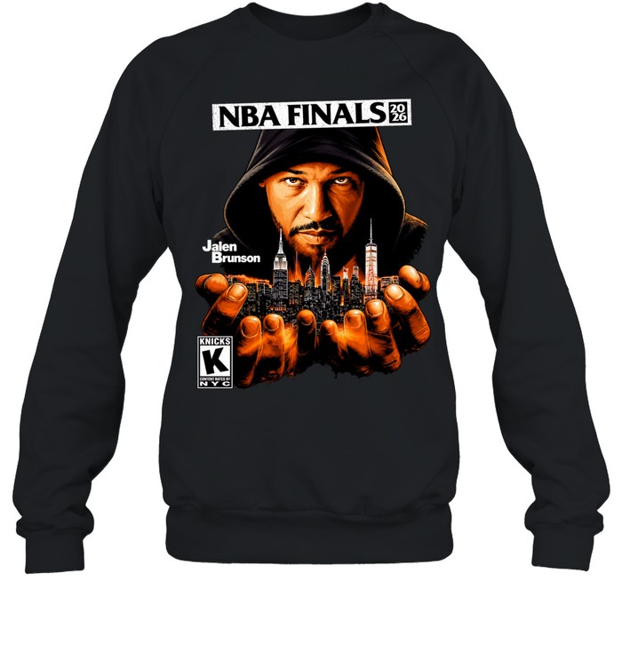 Jalen Brunson NYC Skyline Finals 2026 Sweatshirt