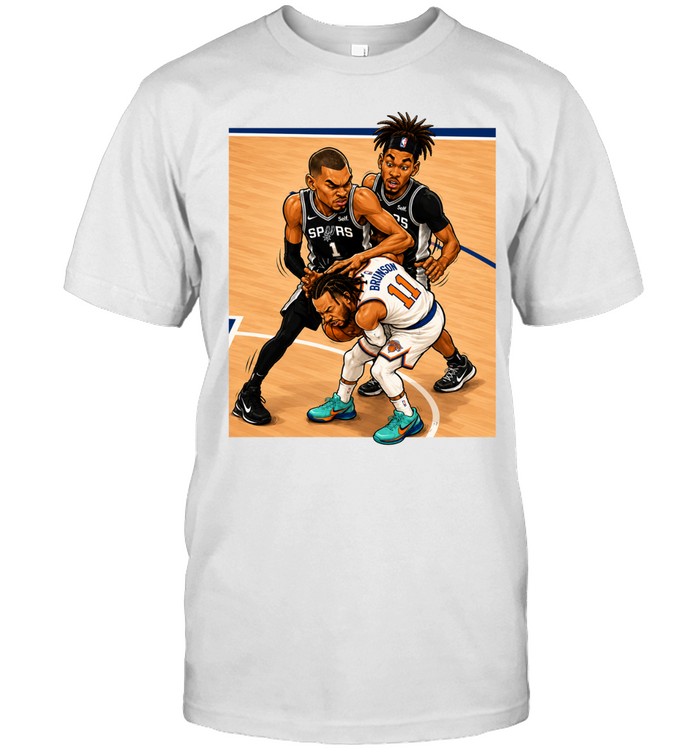 Jalen Brunson vs San Antonio Spurs Unisex T-Shirt