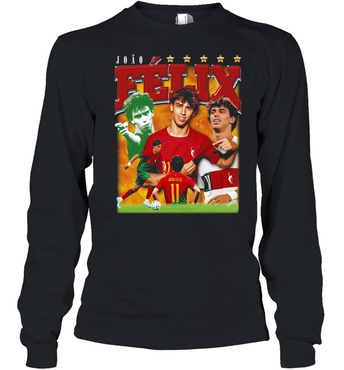 Joao Felix Portugal National Football Team Graphic Long Sleeve Tee