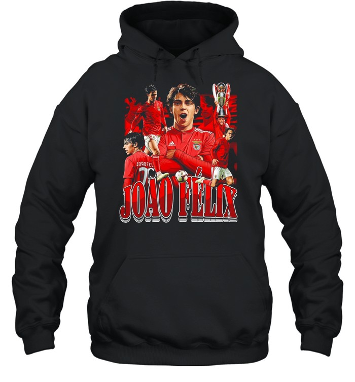 Joao Felix SL Benfica Tribute Portuguese Football graphic Hoodie
