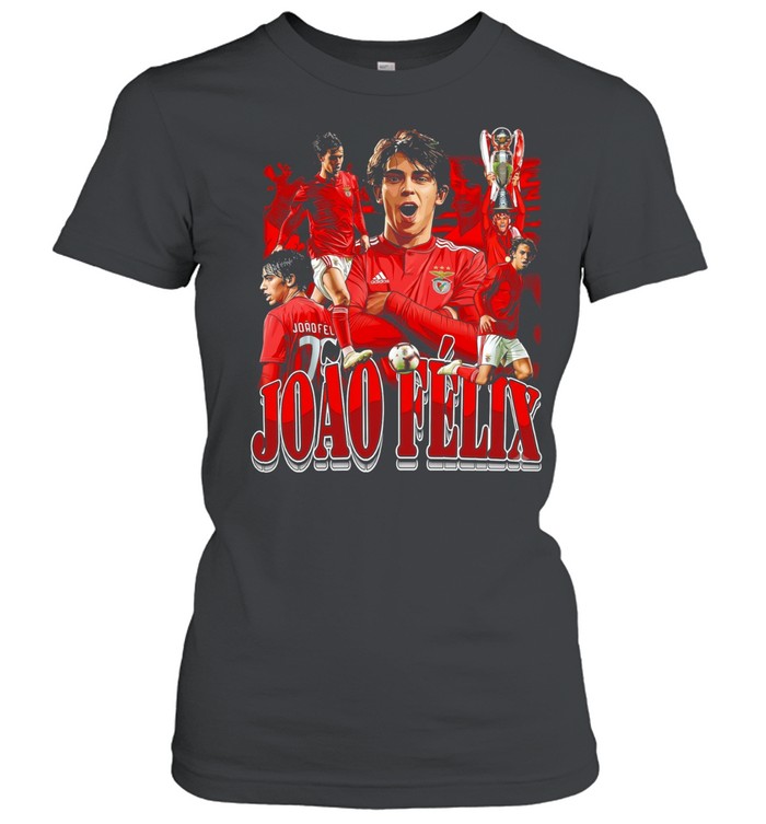 Joao Felix SL Benfica Tribute Portuguese Football graphic Women T-Shirt