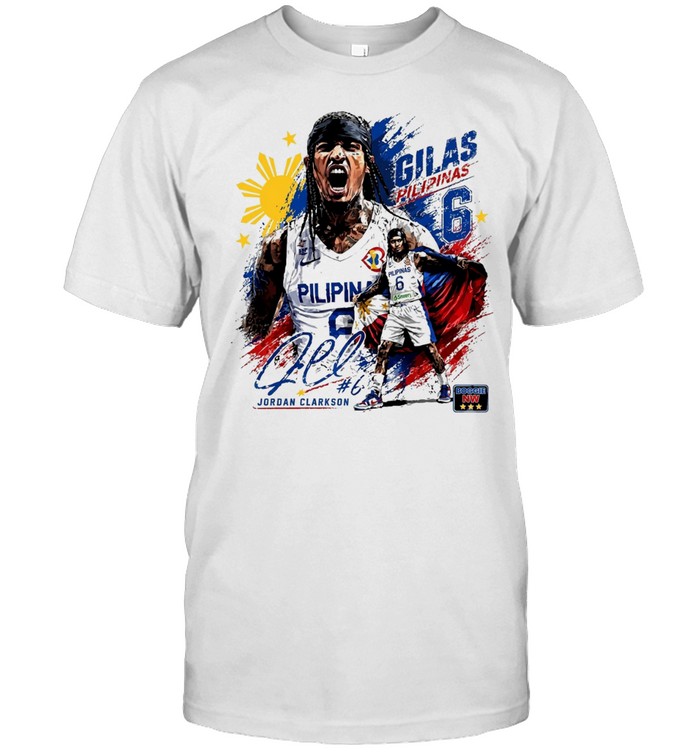 Jordan Clarkson Gilas Pilipinas Number 6 Philippines Basketball Unisex T-Shirt