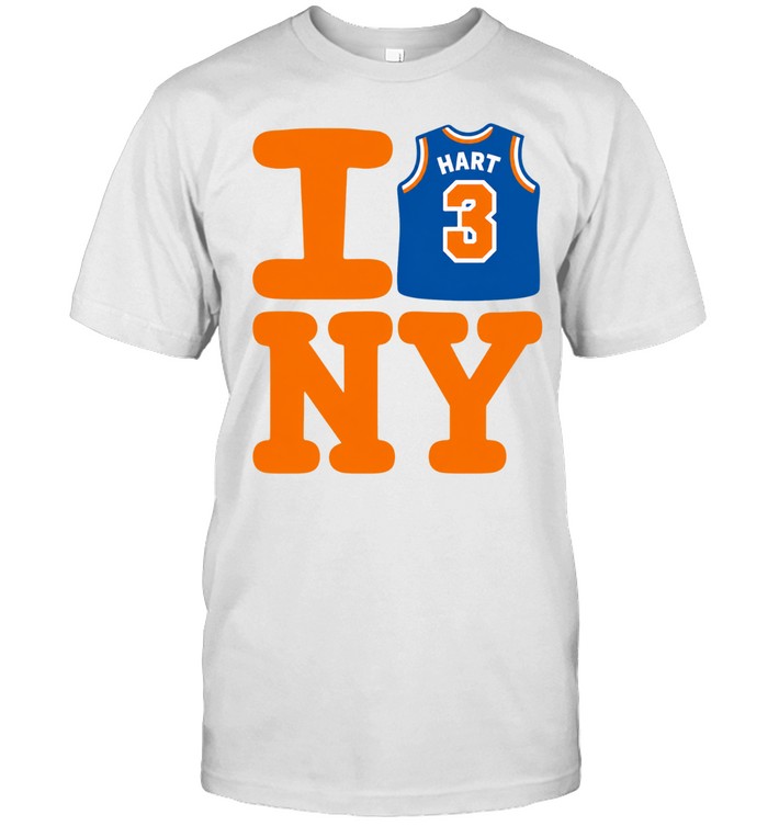 Josh Hart New York Knicks I Love NY Jersey Finals 2026 Unisex T-Shirt