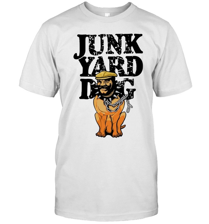Junkyard dog wearing hat cartoon Unisex T-Shirt