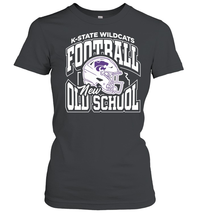 K-State Wildcats Football New Old School Women T-Shirt