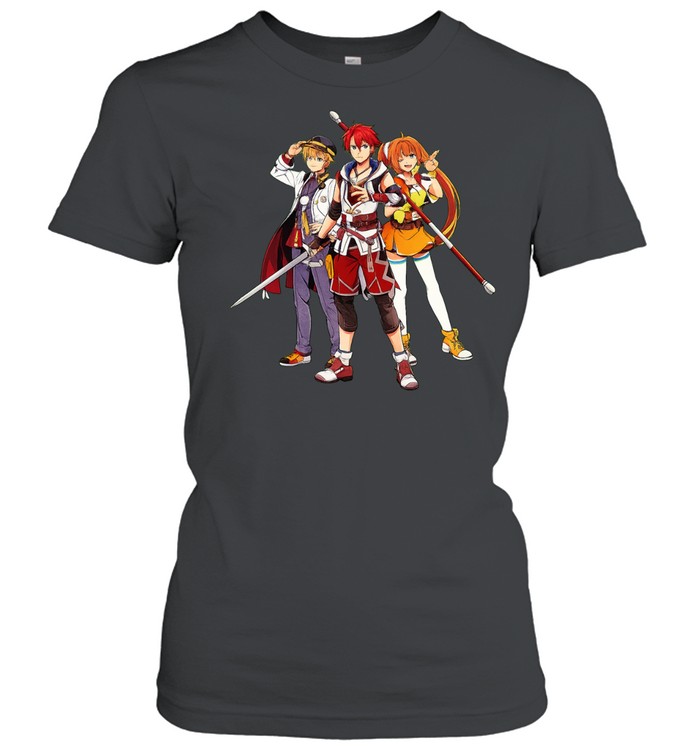 Key Art Nihon Falcom 45th Anniversary Women T-Shirt