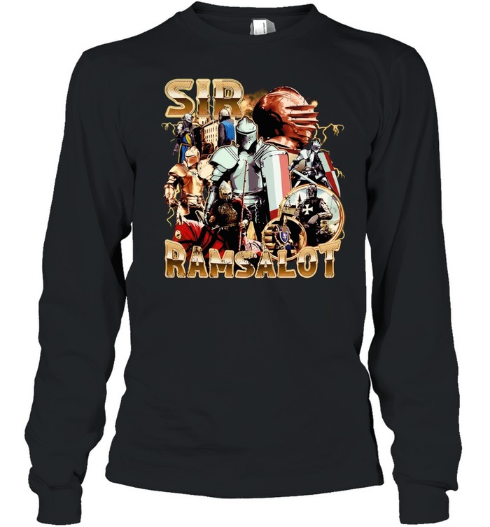 Knights Templar sir ramsalot graphic Long Sleeve Tee