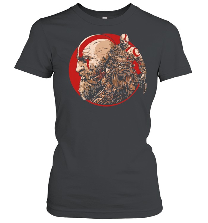 Kratos God of War PlayStation Gaming Spartan retro Women T-Shirt