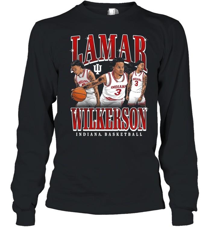 Lamar Wilkerson Indiana Basketball Long Sleeve Tee