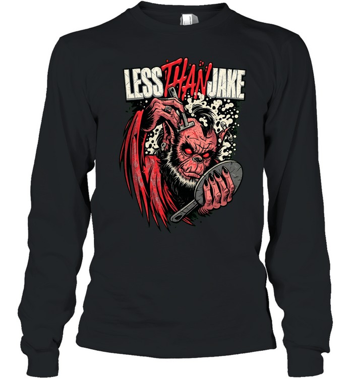 Less Than Jake Punk Werewolf Long Sleeve Tee