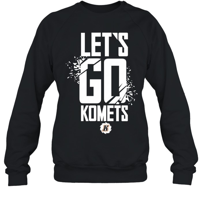 Let’s go Komets hockey team logo Sweatshirt