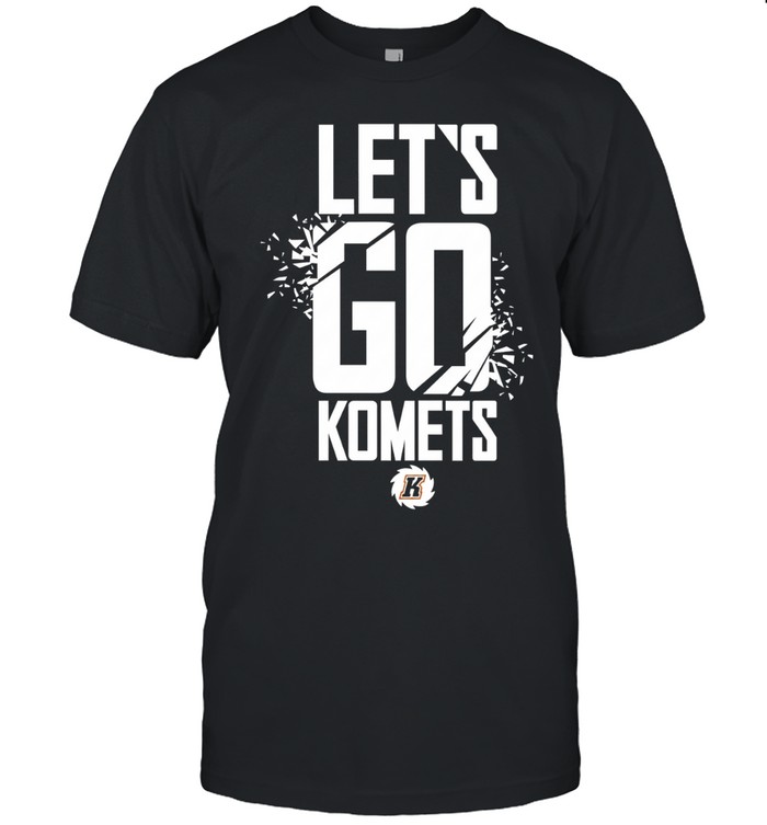Let’s go Komets hockey team logo Unisex T-Shirt