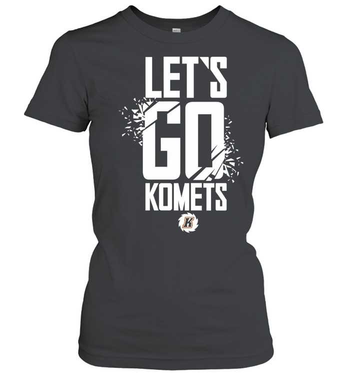 Let’s go Komets hockey team logo Women T-Shirt