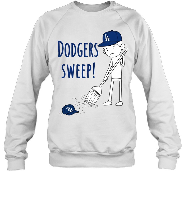 Los Angeles Dodgers Sweep the Tampa Bay Rays Sweatshirt
