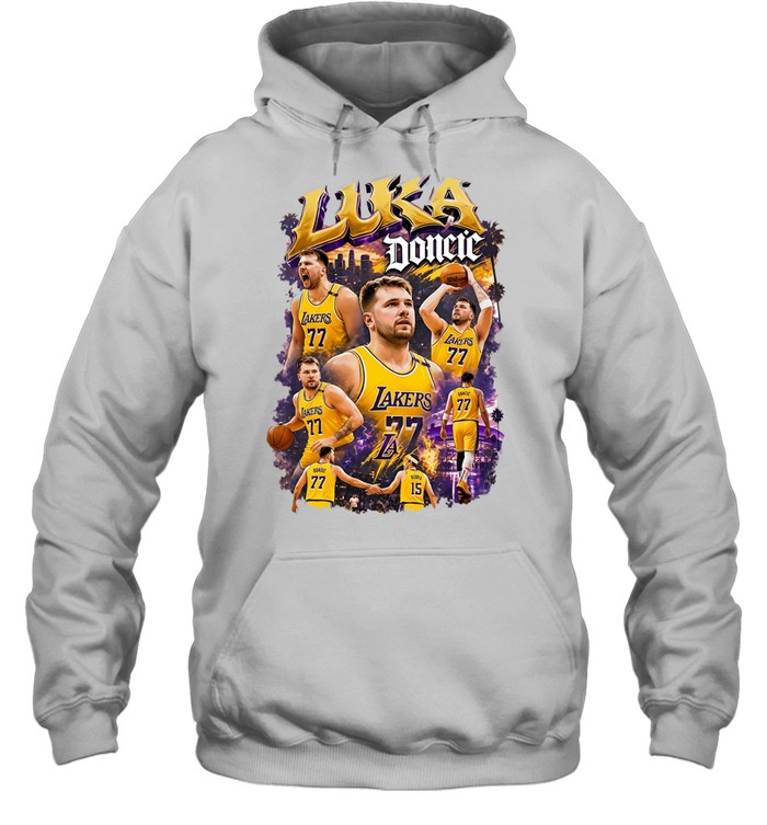 Los Angeles Lakers Luka Doncic vintage Hoodie