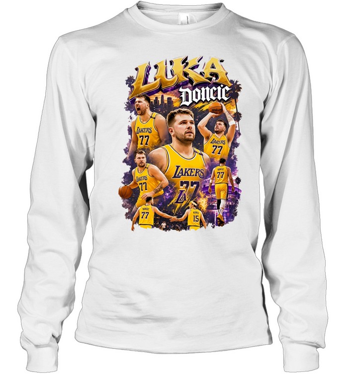 Los Angeles Lakers Luka Doncic vintage Long Sleeve Tee